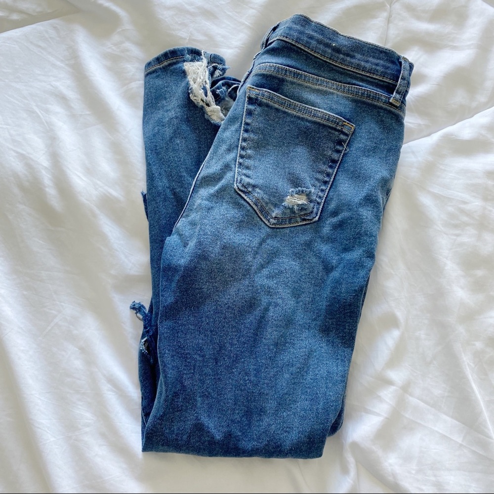 Free people ripped skinny jeans - Picture 2 of 4